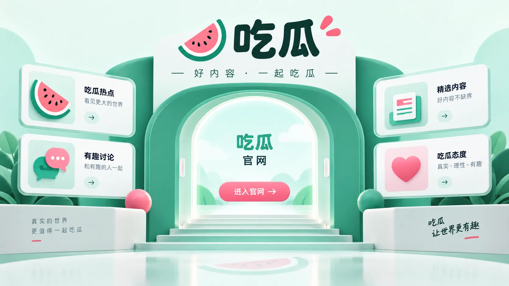 热点观察专题插画